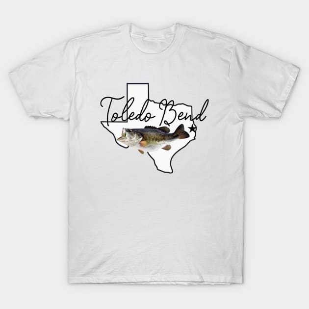 TOLEDO BEND LAKE TEXAS T-Shirt by Cult Classics